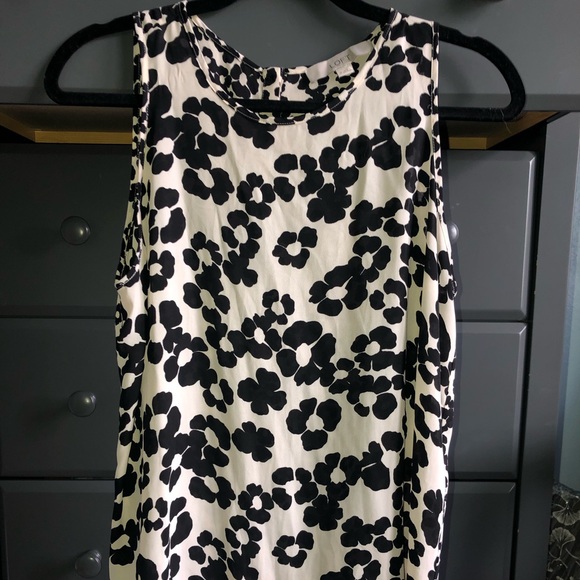 LOFT floral sleeveless blouse - Picture 1 of 3